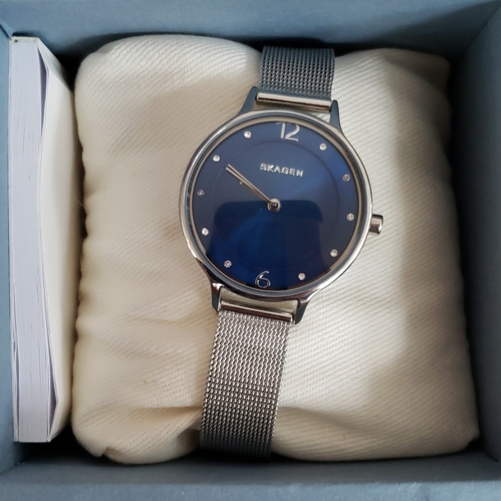 Skagen diamond watch women